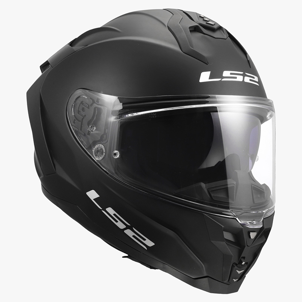 LS2 FF817 CHALLENGER II HELMET - MATT BLACK - Image 3