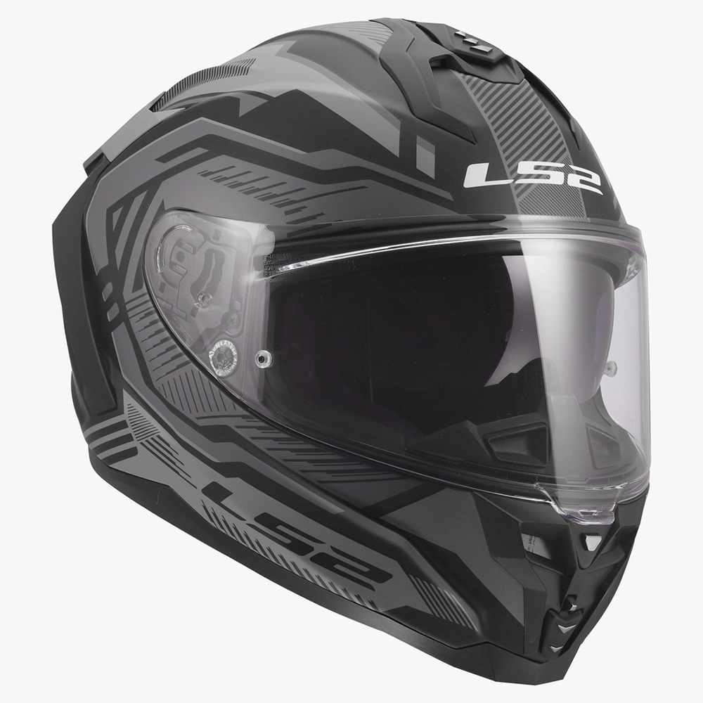 LS2 FF817 CHALLENGER II HELMET - DRAVIX GREY - Image 5