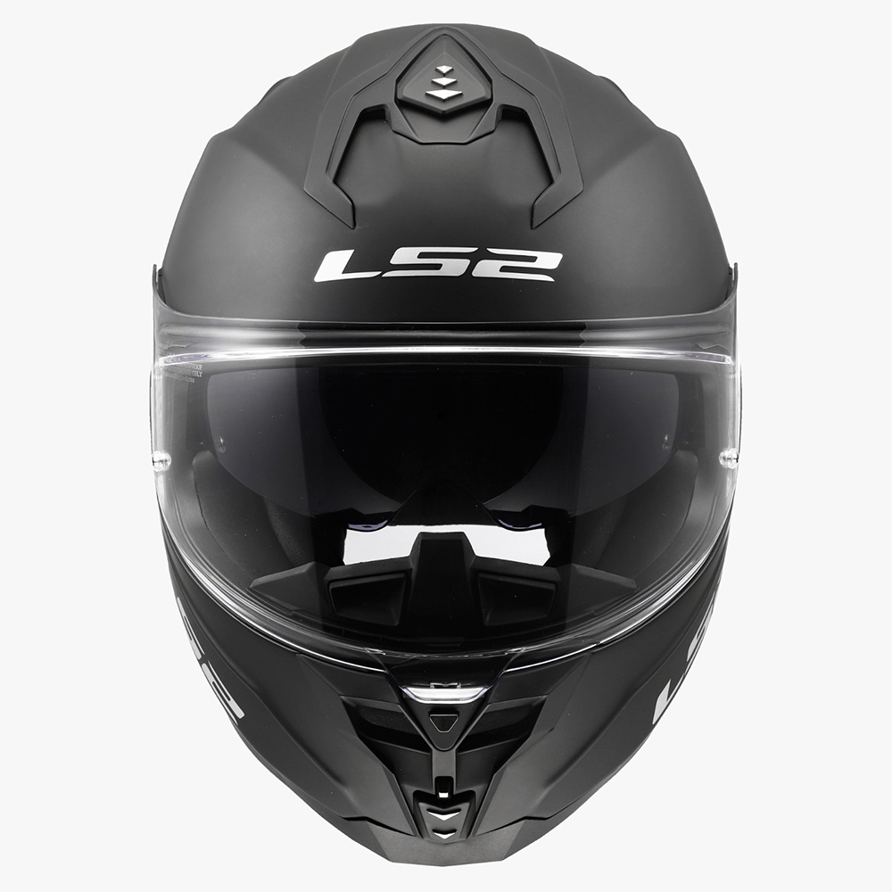 LS2 FF817 CHALLENGER II HELMET - MATT BLACK - Image 4