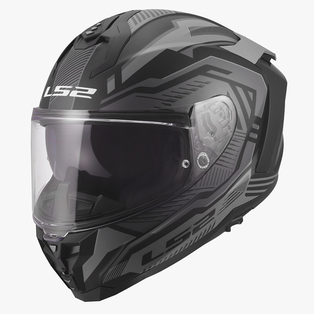 LS2 FF817 CHALLENGER II HELMET - DRAVIX GREY