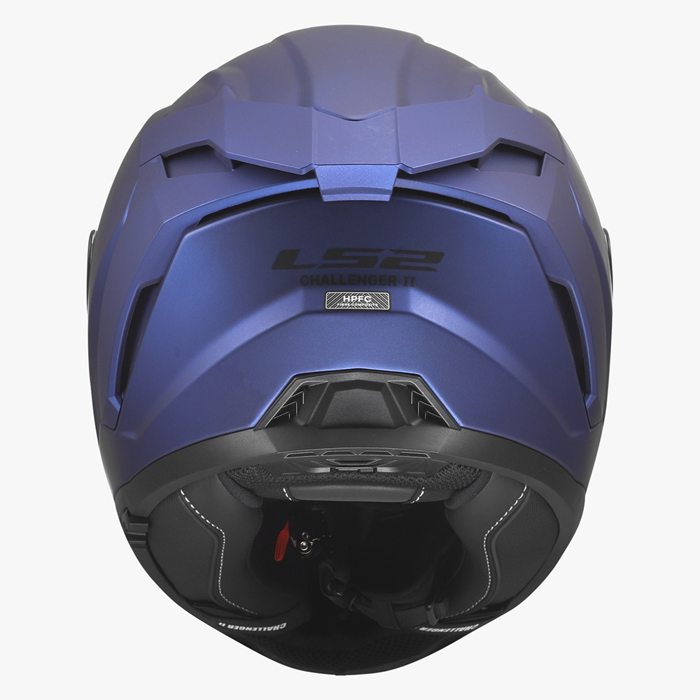 LS2 FF817 CHALLENGER II HELMET - MATT NAVY BLUE - Image 10