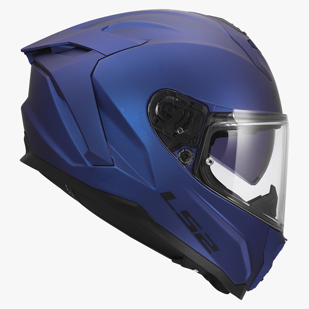 LS2 FF817 CHALLENGER II HELMET - MATT NAVY BLUE - Image 4