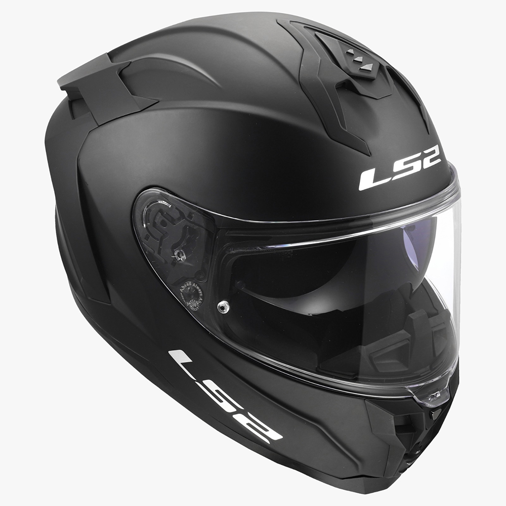 LS2 FF817 CHALLENGER II HELMET - MATT BLACK - Image 7