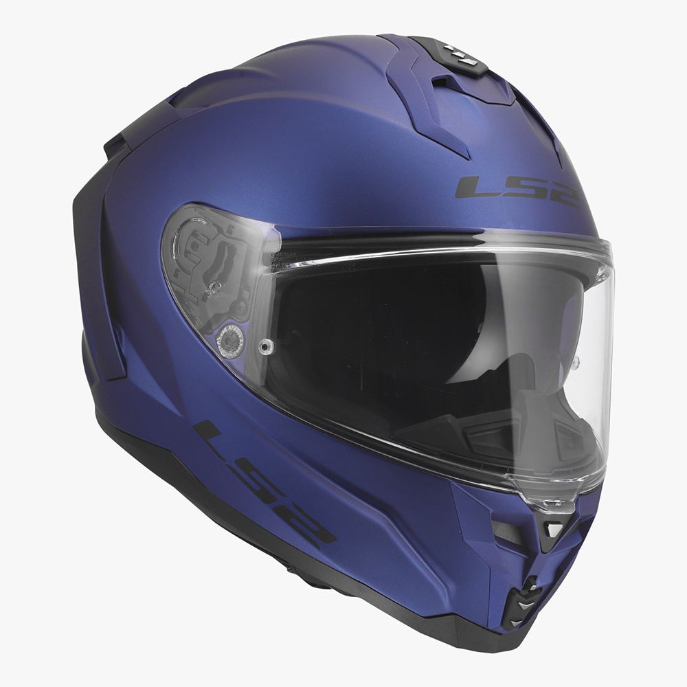 LS2 FF817 CHALLENGER II HELMET - MATT NAVY BLUE - Image 3
