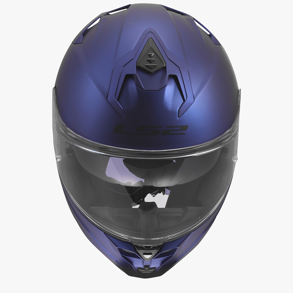 LS2 FF817 CHALLENGER II HELMET - MATT NAVY BLUE - Image 6