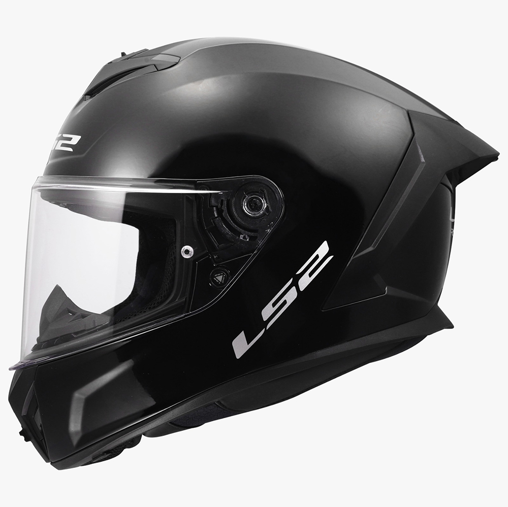 LS2 FF820 RAPID III HELMET - GLOSS BLACK - Image 7