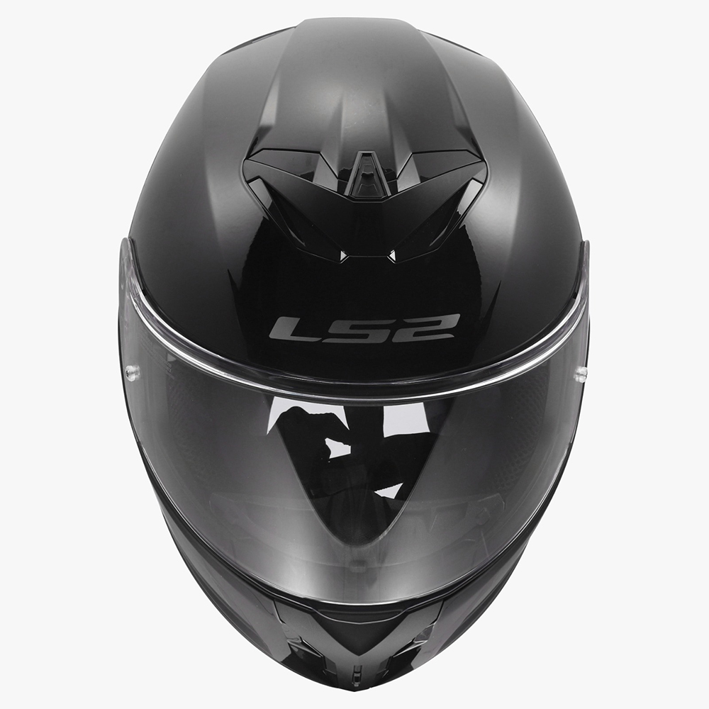 LS2 FF820 RAPID III HELMET - GLOSS BLACK - Image 9