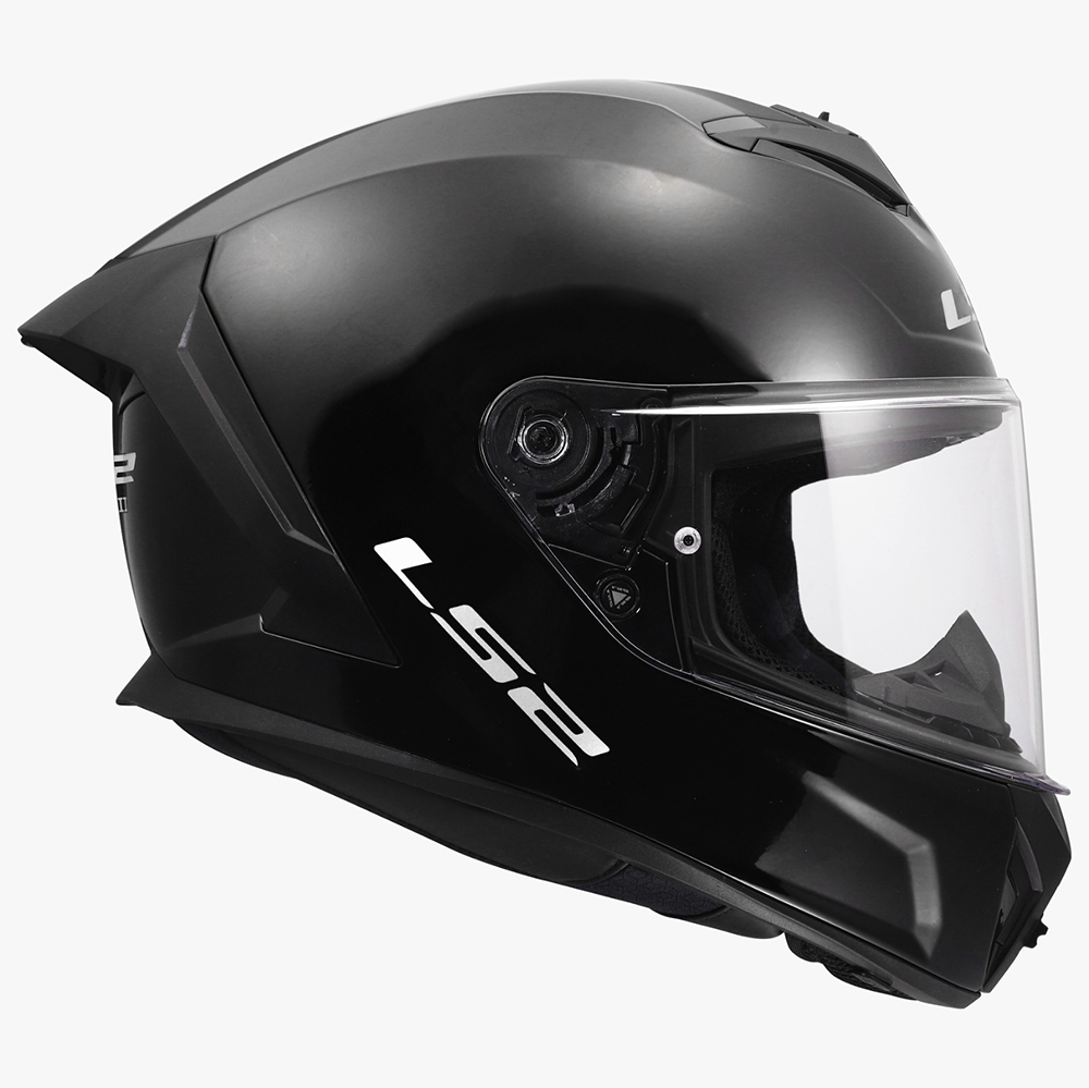 LS2 FF820 RAPID III HELMET - GLOSS BLACK - Image 6