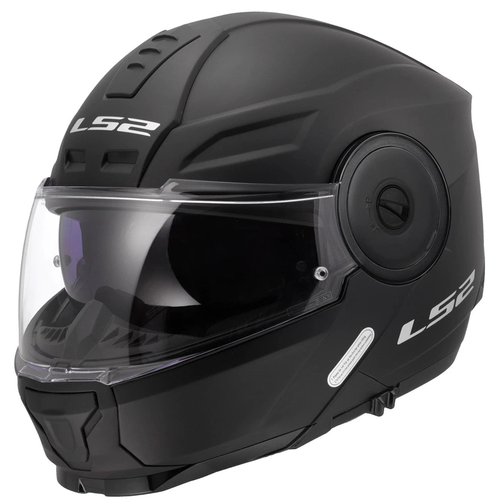 LS2 FF902 SCOPE II HELMET - MATT BLACK - Image 5
