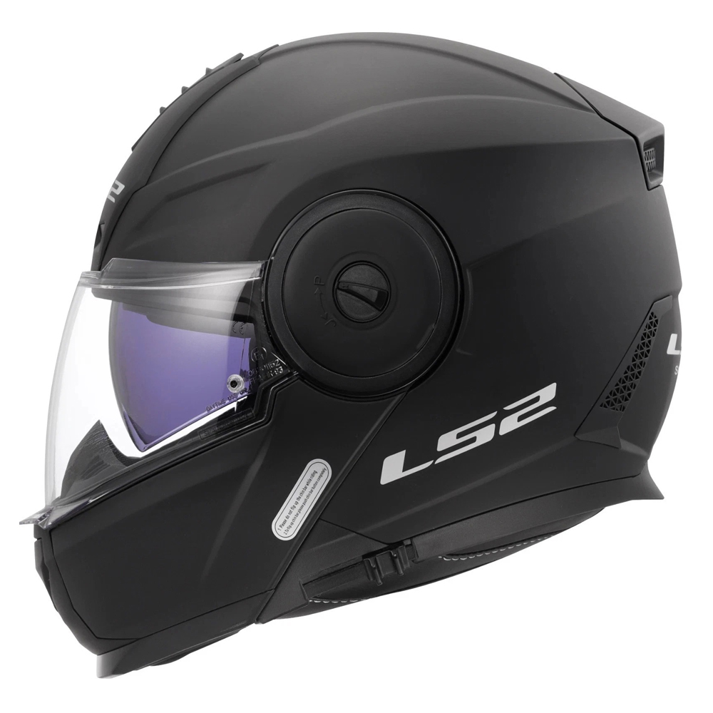 LS2 FF902 SCOPE II HELMET - MATT BLACK - Image 4