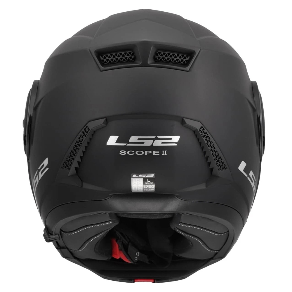 LS2 FF902 SCOPE II HELMET - MATT BLACK - Image 8