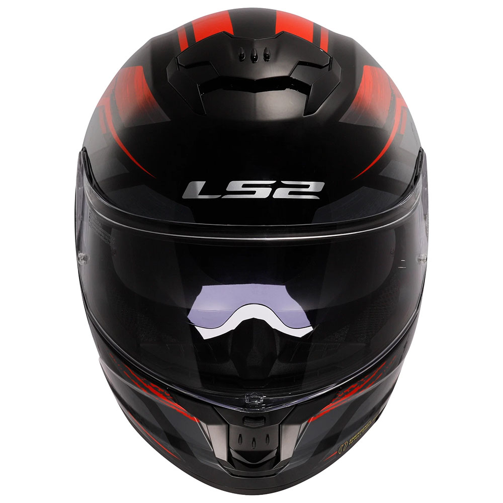 LS2 FF808 STREAM-II HELMET - FURY RED NEW - Image 9