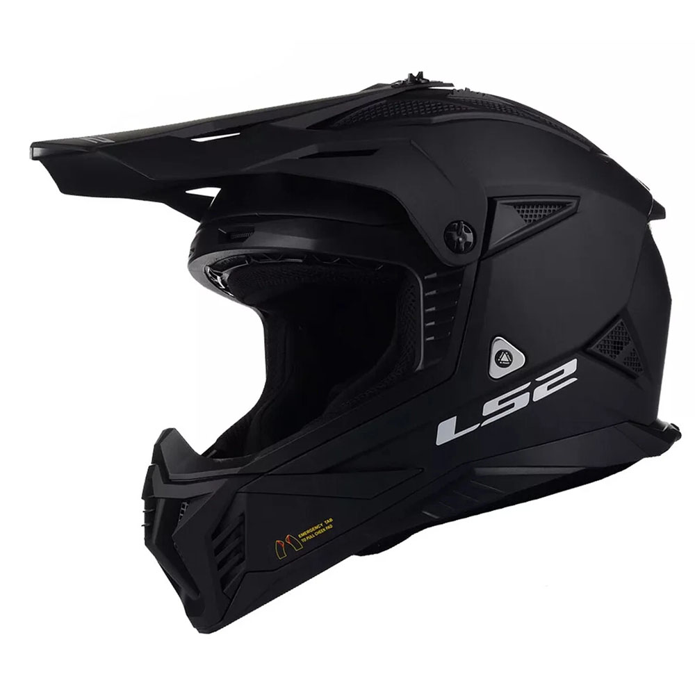 LS2 MX708 FAST II HELMET - MATT BLACK