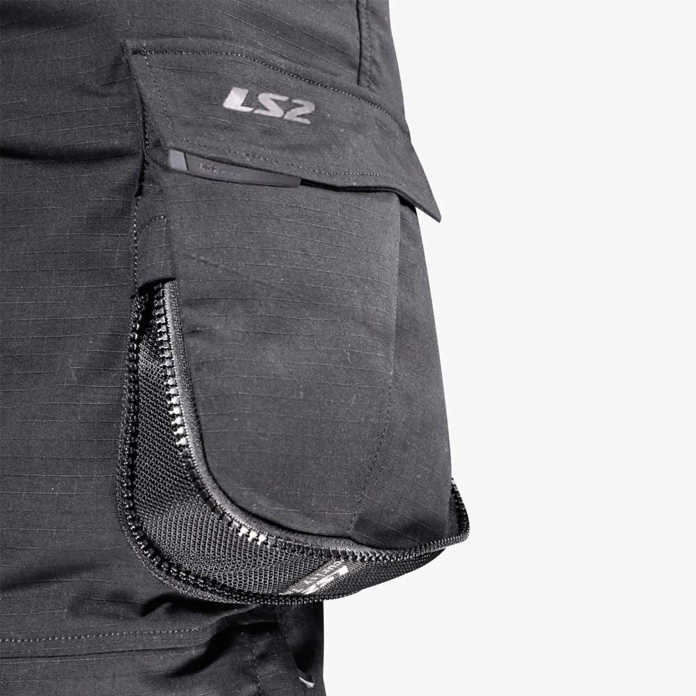 LS2 X-MASTER MAN PANT - BLACK GREY - Image 5