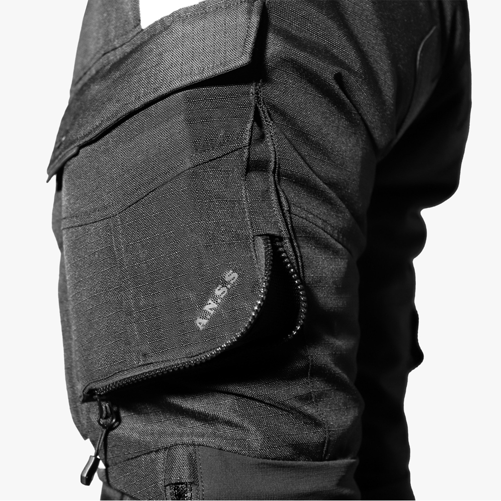 LS2 X-MASTER MAN PANT - BLACK GREY - Image 9