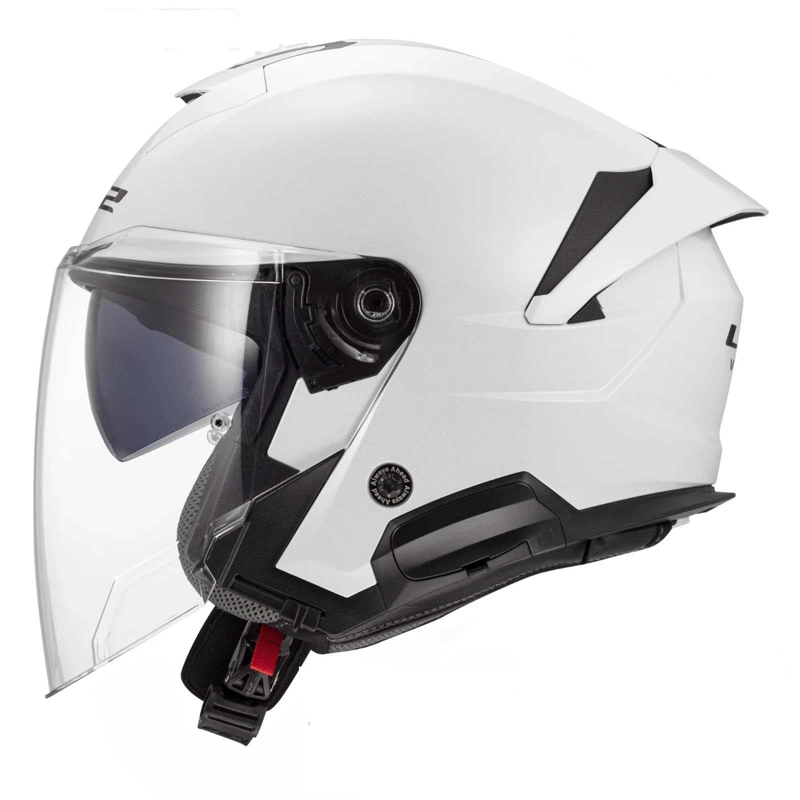 LS2 OF618 VERSO II HELMET - GLOSS WHITE