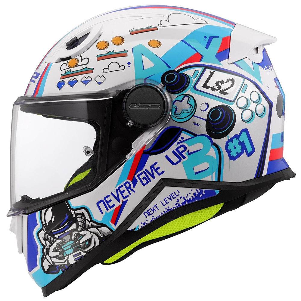 LS2 FF812 KIDS HELMET - NEXT LEVEL WHITE