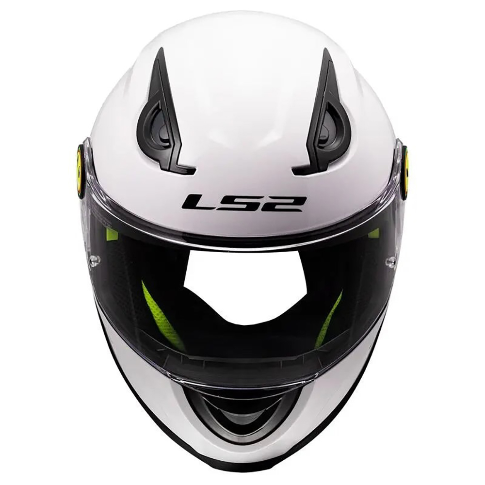 LS2 FF812 KIDS HELMET - GLOSS WHITE - Image 5