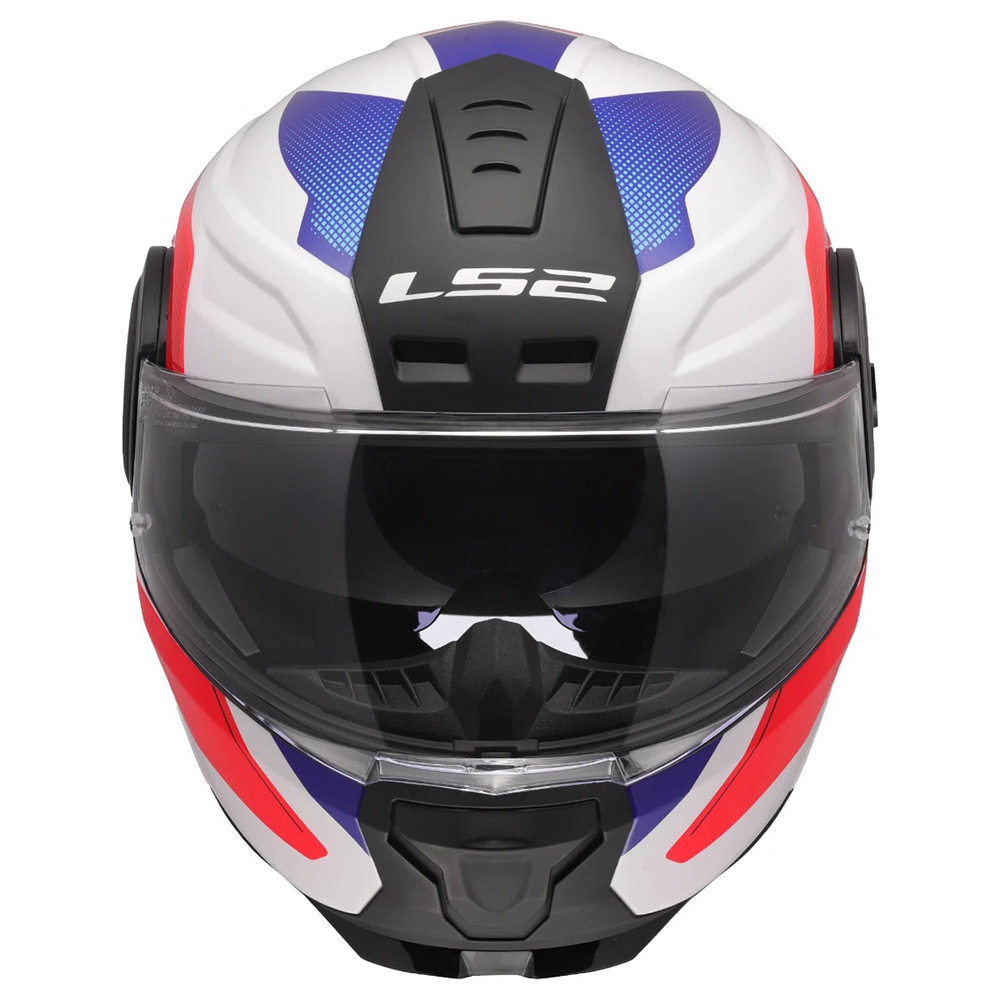 LS2 FF902 SCOPE II HELMET - DURIA WHITE BLUE RED - Image 8