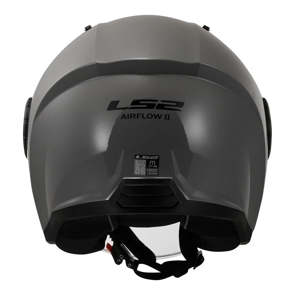 LS2 OF616 AIRFLOW II HELMET - NARDO GREY - Image 6
