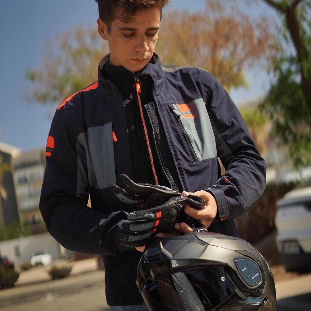 LS2 TITANIUM MAN JACKET - BLACK YELLOW - Image 14