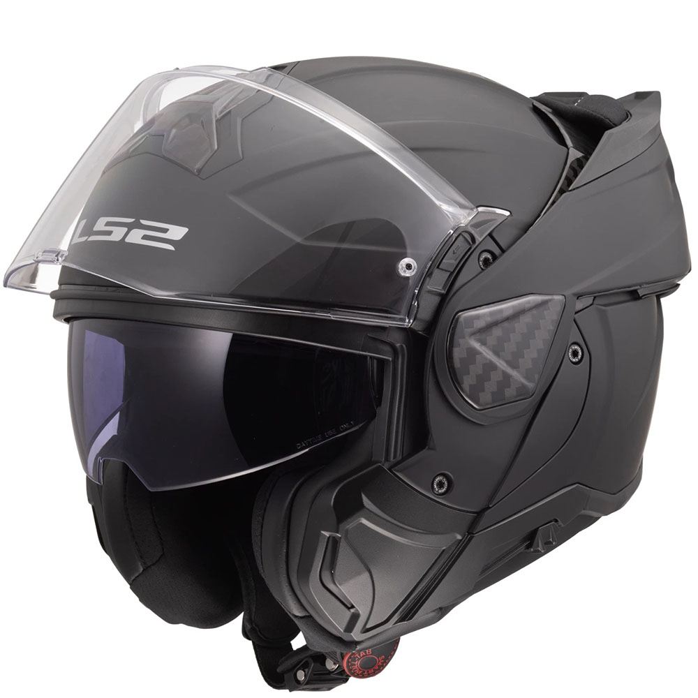 LS2 FF910 ADVANT II HELMET - MATT BLACK - Image 6