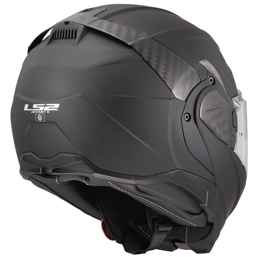 LS2 FF910 ADVANT II HELMET - MATT BLACK - Image 10
