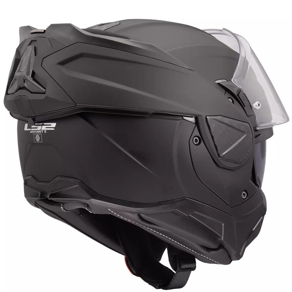 LS2 FF910 ADVANT II HELMET - MATT BLACK - Image 9