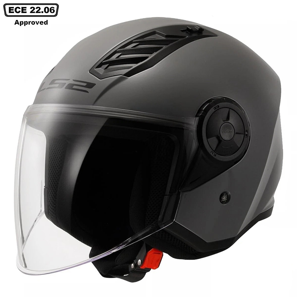 LS2 OF616 AIRFLOW II HELMET - NARDO GREY - Image 3