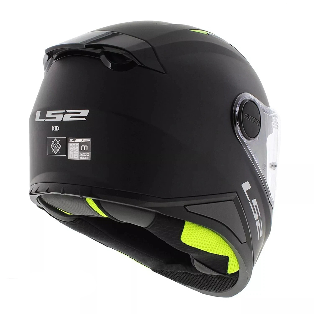 LS2 FF812 KIDS HELMET - MATT BLACK - Image 6