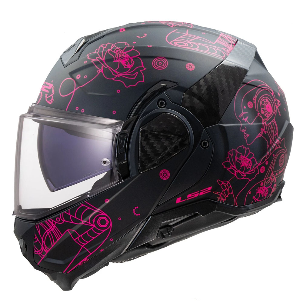 LS2 FF910 ADVANT II HELMET - SOPHIA BLACK PINK