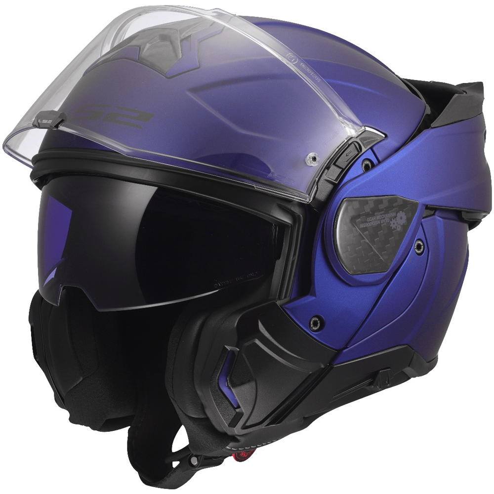 LS2 FF910 ADVANT II HELMET - MATT NAVY BLUE - Image 4