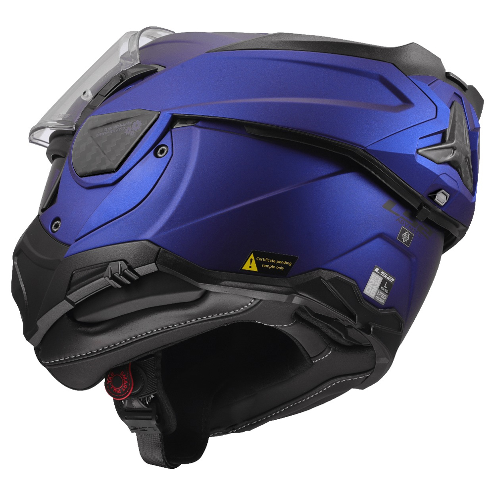 LS2 FF910 ADVANT II HELMET - MATT NAVY BLUE - Image 14