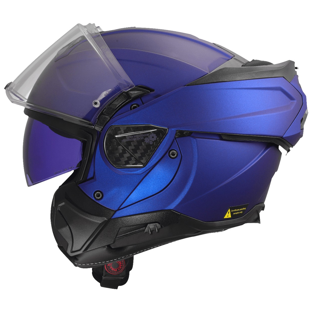 LS2 FF910 ADVANT II HELMET - MATT NAVY BLUE - Image 9