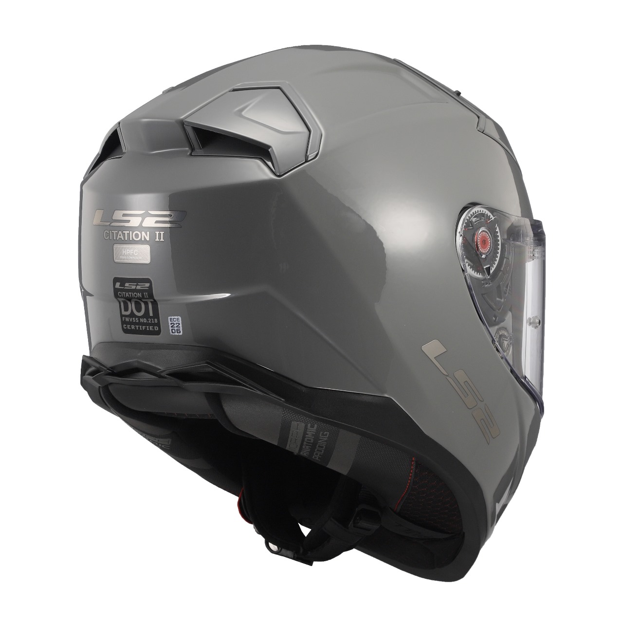 LS2 FF811 VECTOR II HELMET - NARDO GREY - Image 6