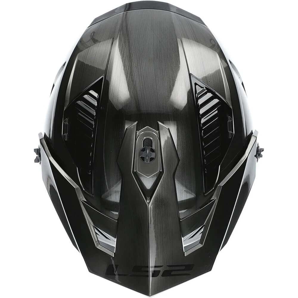 LS2 OF606 DRIFTER HELMET - JEANS TITANIUM - Image 6