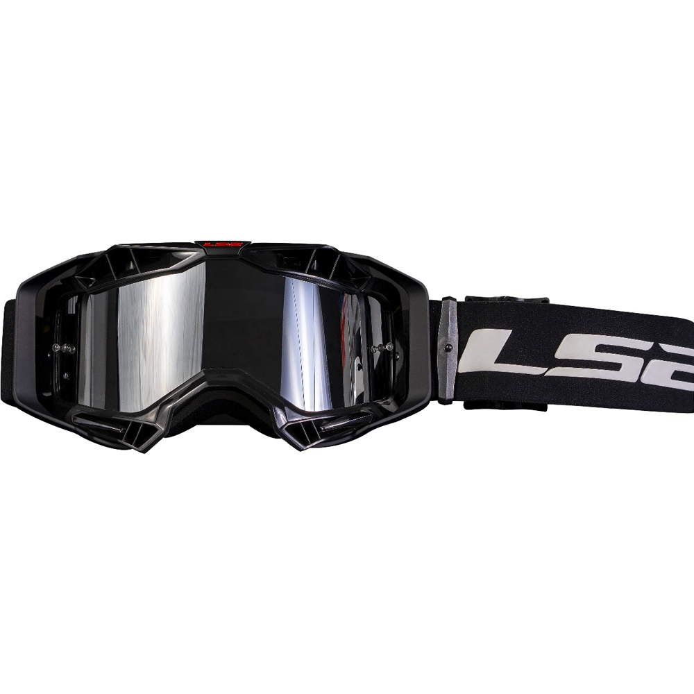 AURA PRO GOGGLE BLACK WITH IRIDIUM VISOR