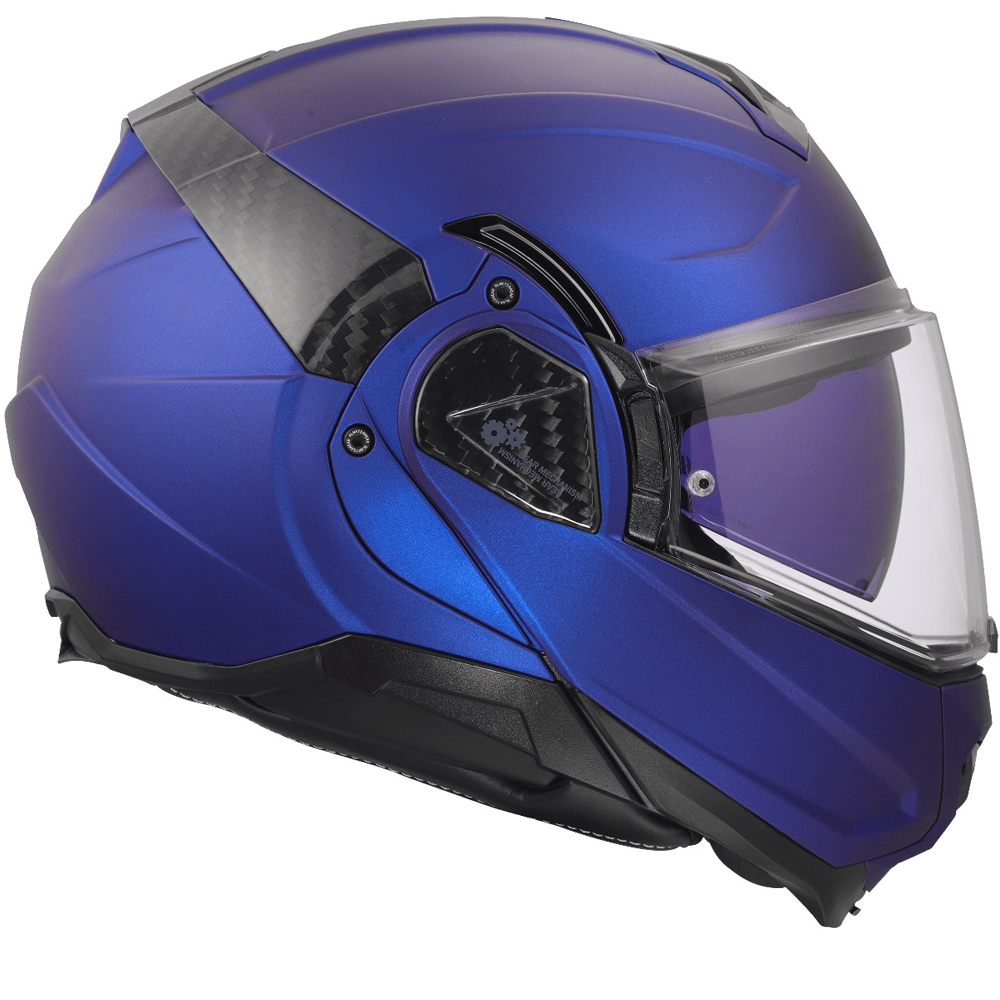 LS2 FF910 ADVANT II HELMET - MATT NAVY BLUE - Image 12