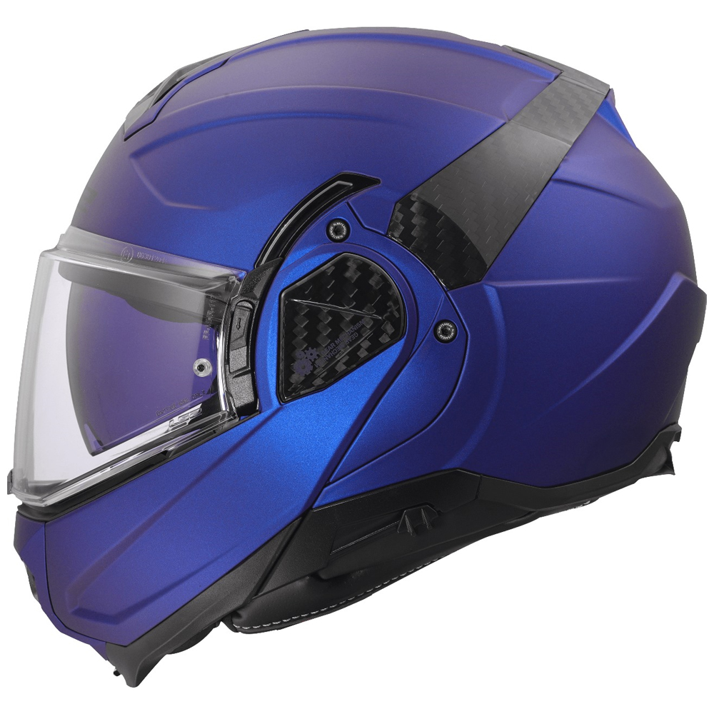 LS2 FF910 ADVANT II HELMET - MATT NAVY BLUE - Image 13