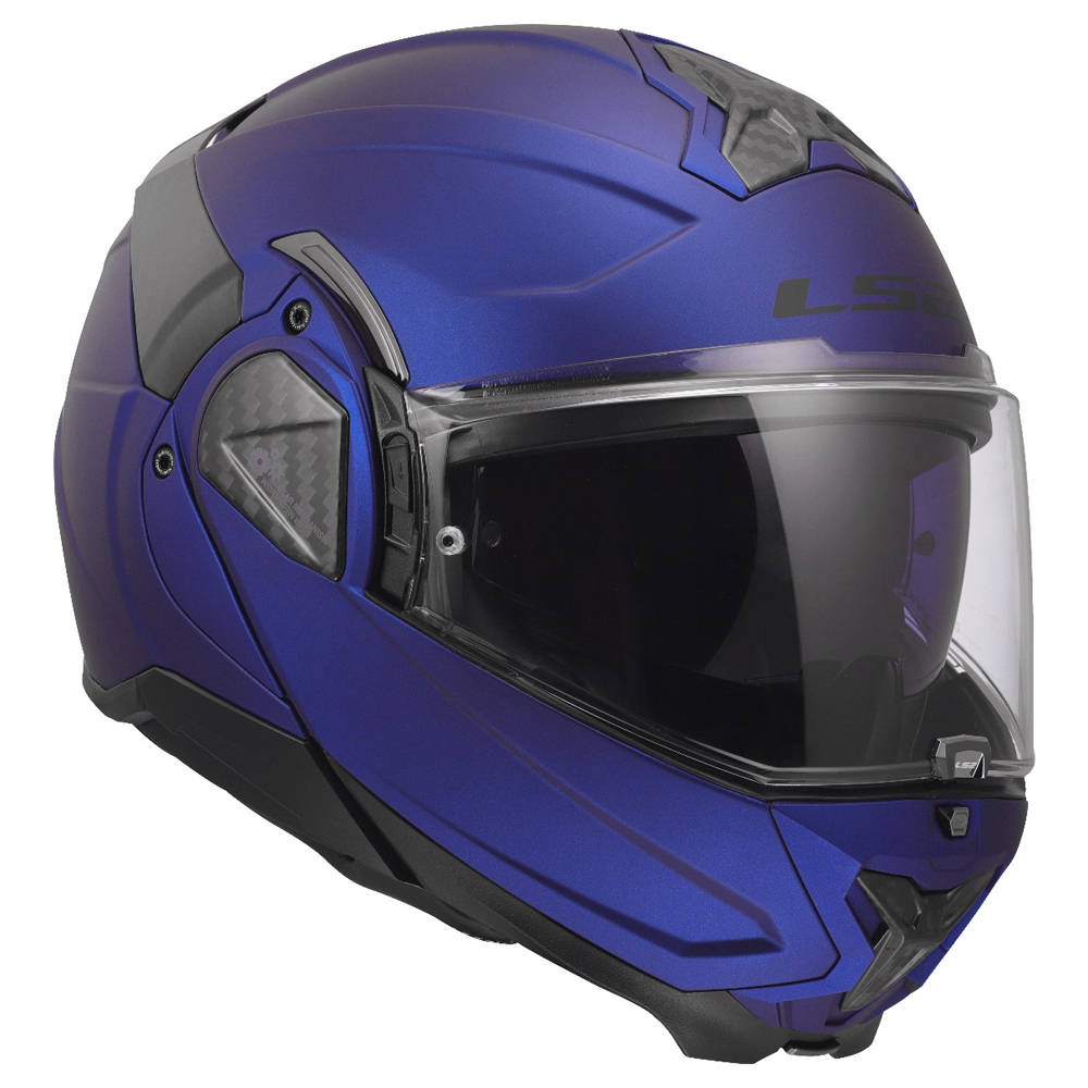 LS2 FF910 ADVANT II HELMET - MATT NAVY BLUE - Image 5