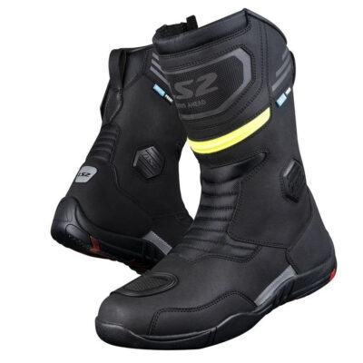 GOBY LADY BOOTS WP – BLACK H-V YELLOW