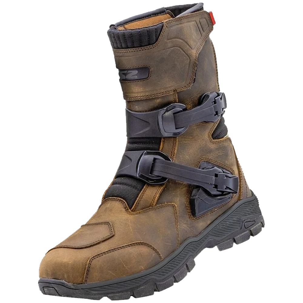 LS2 ADVENTURE MAN WP BOOTS - BROWN