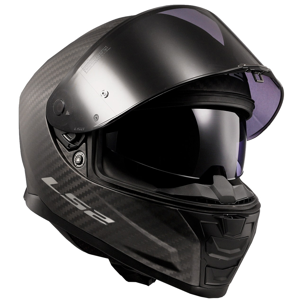 LS2 FF 811 VECTOR II CARBON HELMET - MATT CARBON - Image 5