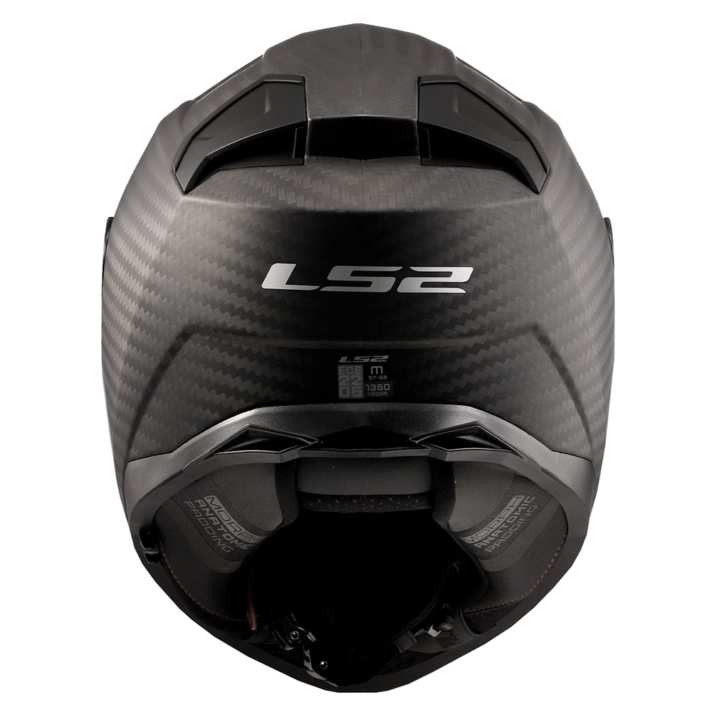 LS2 FF 811 VECTOR II CARBON HELMET - MATT CARBON - Image 8