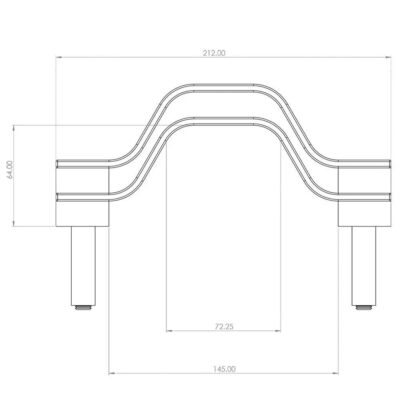 HD Chain Lock 9.3mm x 3.0m & Beast Anchor