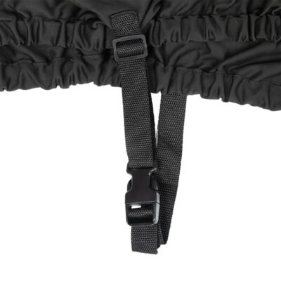Protex Stretch Outdoor Premium Stretch-Fit Cover -Large – Black