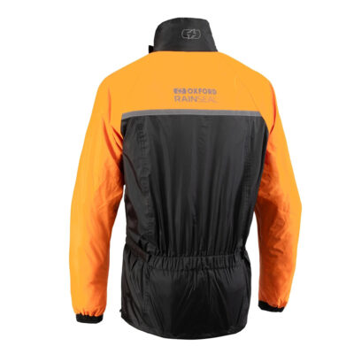 RAINSEAL OVER JACKET – BLACK ORANGE