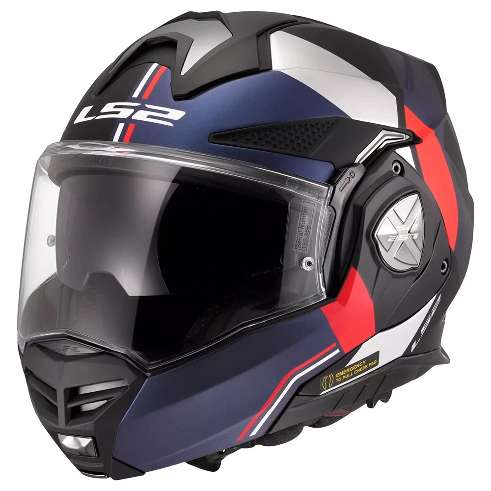 LS2 FF901 ADVANT X HELMET - ULTRA BLUE RED