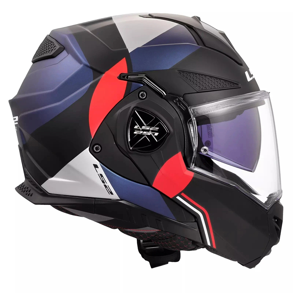 LS2 FF901 ADVANT X HELMET - ULTRA BLUE RED - Image 6